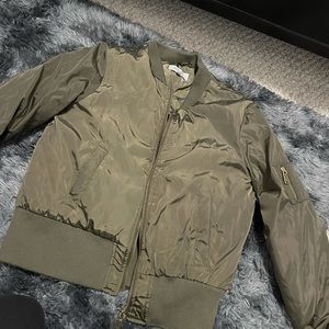 Army green bomber